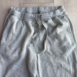 Phat Farm Vintage Baggy Y2K Sweatpants Heather Gray Fleece Joggers Mens Large